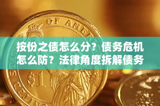 北京按份之债怎么分？债务危机怎么防？法律角度拆解债务分配与风险自保指南