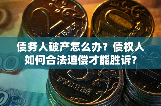 北京债务人破产怎么办？债权人如何合法追偿才能胜诉？