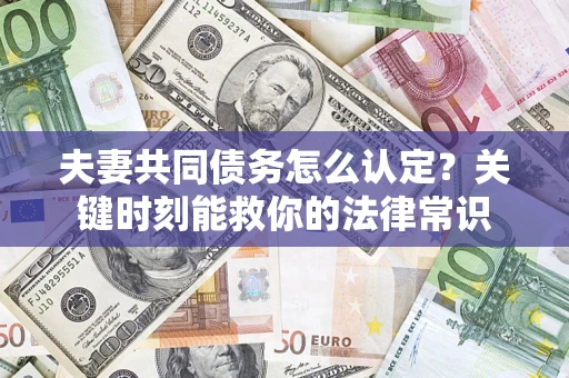 北京夫妻共同债务怎么认定？关键时刻能救你的法律常识