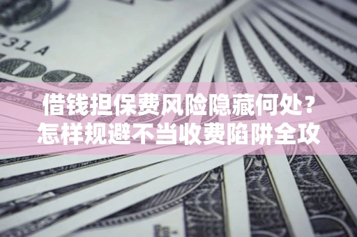 北京借钱担保费风险隐藏何处？怎样规避不当收费陷阱全攻略！